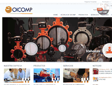 Tablet Screenshot of oicomp.cl